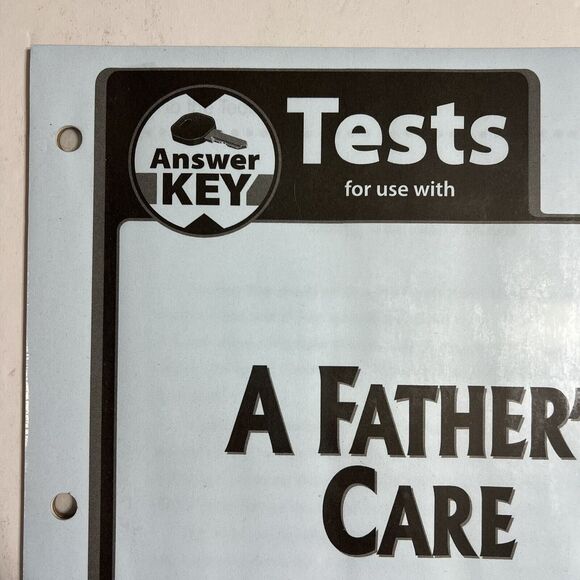 BJU Press Homeschool Curriculum A Fathers Care Bible Truths 1 Tests Answer Key - Picture 2 of 6